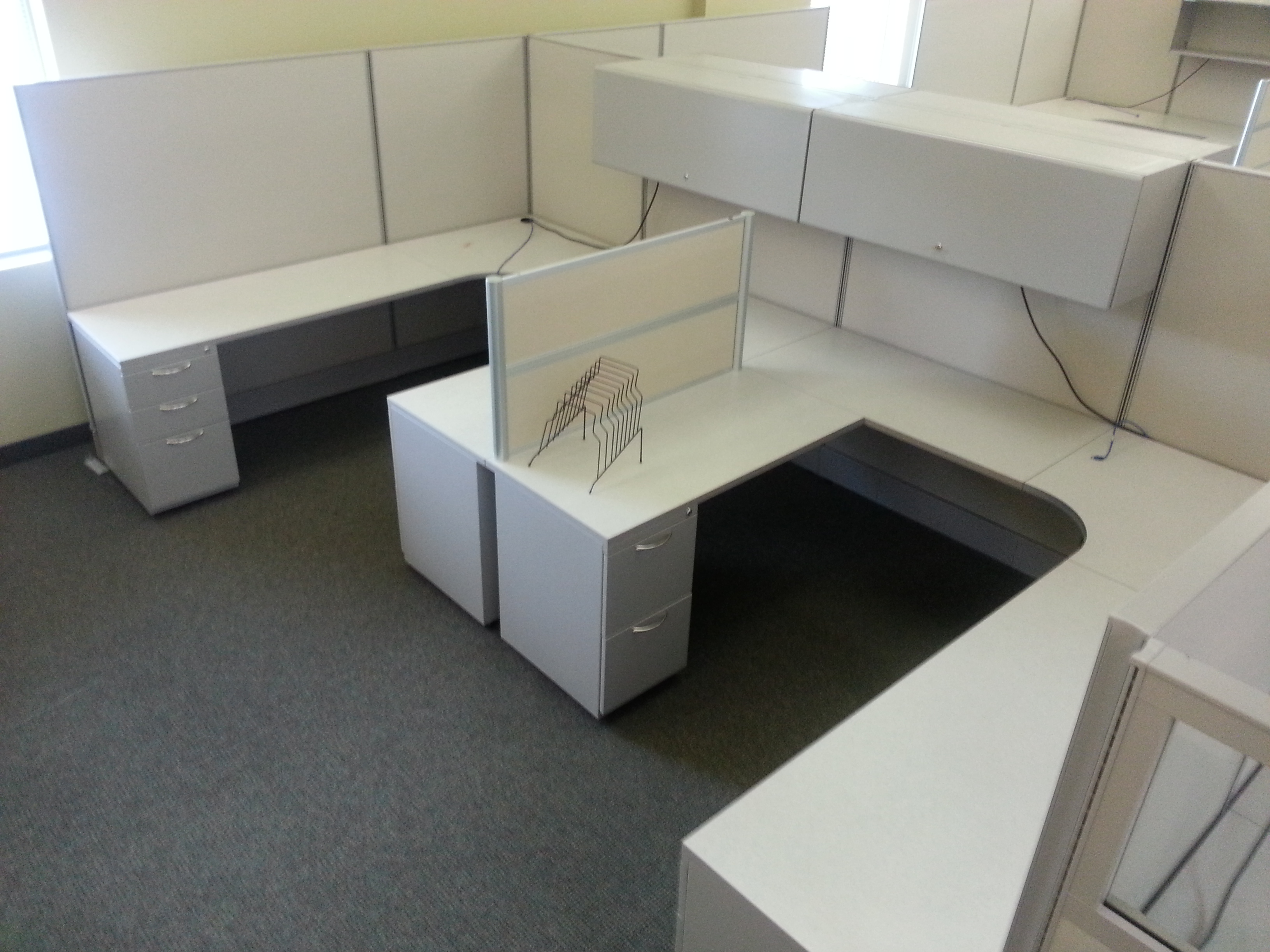 AIS MWALL Office Systems Furniture Desks Cubicles Pods Allsold.ca Buy & Sell Used Office